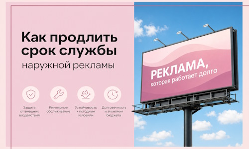 Как продлить срок службы наружной рекламы в  Улане-Удэ